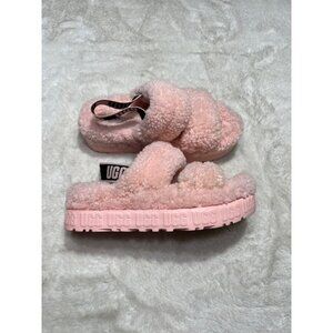 UGG Oh Fluffita pink slipper women size 8